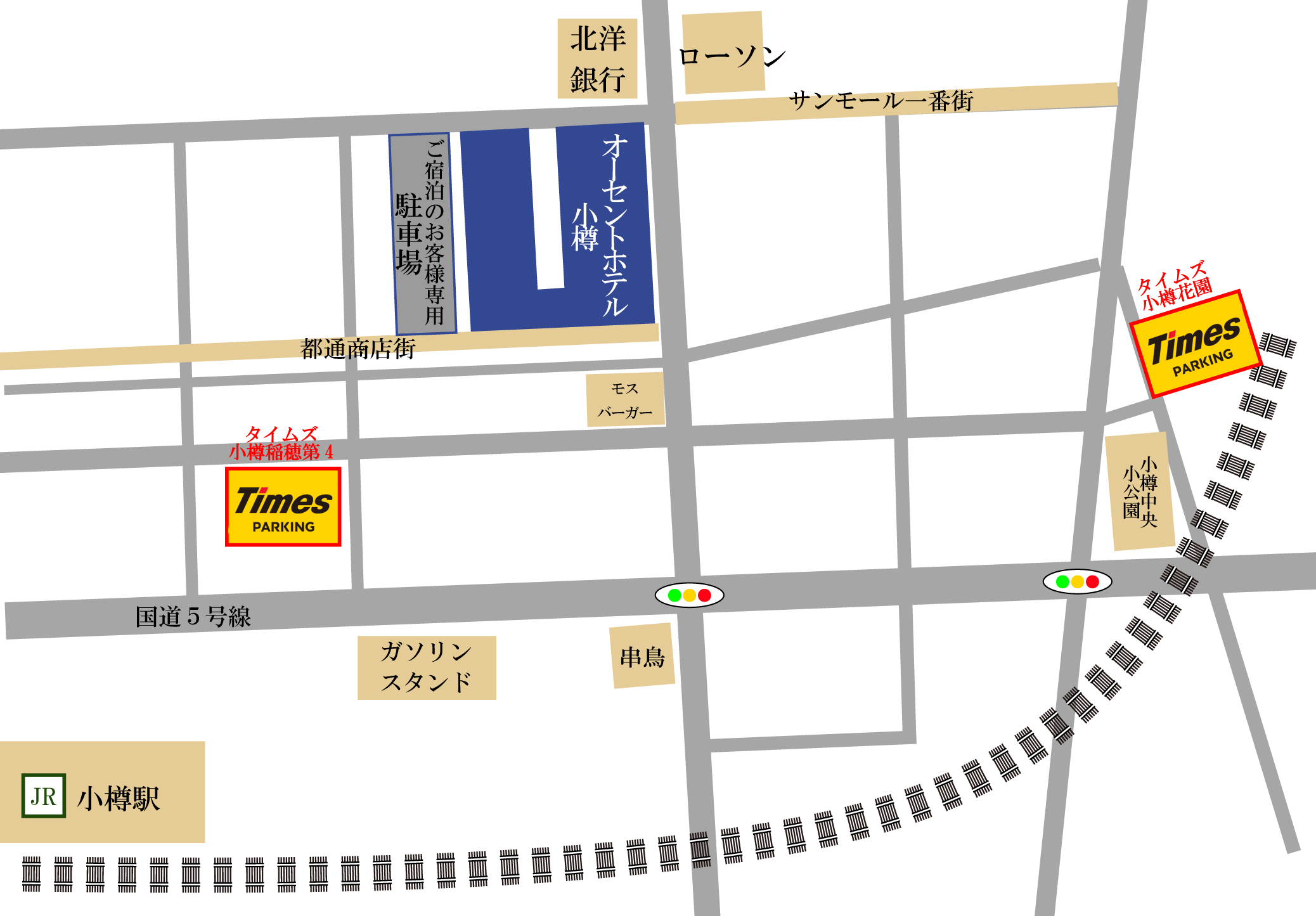 近隣駐車場地図